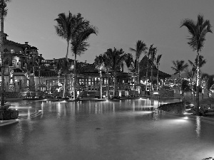 Hotel hall, Cabo San Lucas, Mexico