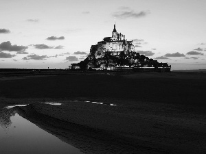 mont saint michel, Shrine of St. Michael the Archangel