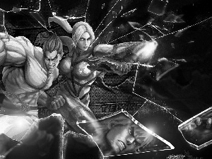 Nina Williams, Street Fighter X Tekken, Kazuya Mishima