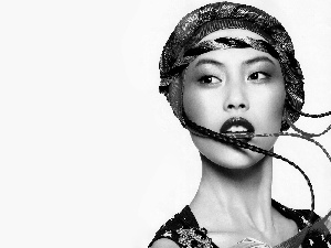 make-up, Liu Wen, model