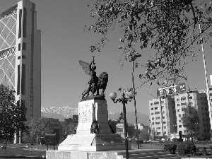 Chile, skyscraper, Monument, Santiago