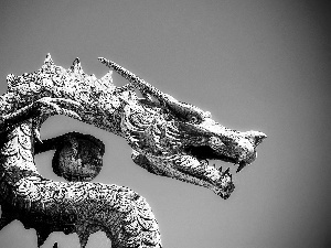 Dragon, Statue monument