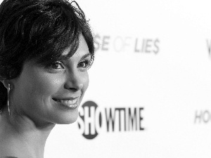 face, smiling, Morena Baccarin