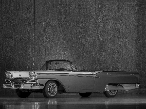 vintage, Ford Galaxie, motor car