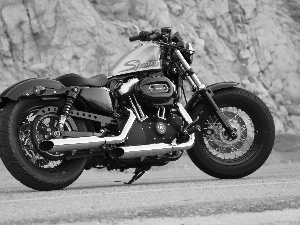 Harley- Davidson, motor-bike