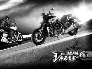 Yamaha V-Max, motor-bike