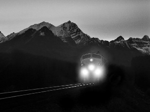 Mountains, Train, ##