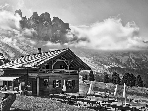 Restaurant, Mountains