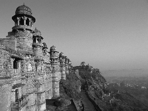 structures, Gables, Mountains, an