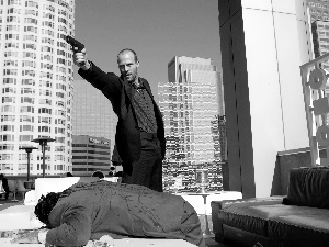 Jason Statham, Gun, murder, skyscrapers