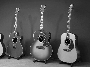 Guitars, music