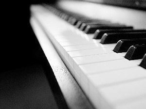 music, piano, keys