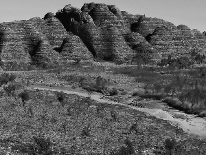 River, Australia, national, Purnululu, Park, Mountains