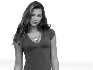 Alina Vacariu, dress, Necklace, red hot
