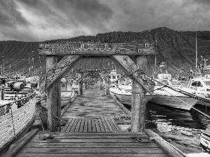 Harbour, Isafjorder, New Zeland, Boats