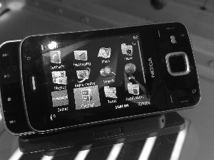 Nokia N96, menu