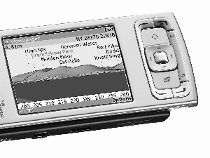 Nokia N95, screen