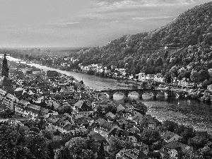 panorama, Heidelberg, Germany