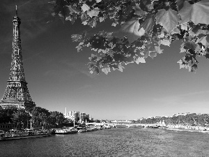 Paris, tower, Eiffel