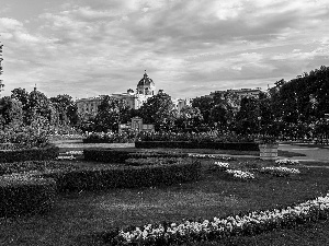 Park, Flowers, Vienna, Bush, Garden, Art History Museum, Austria