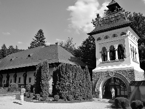 Park, Sinaia, Monastery