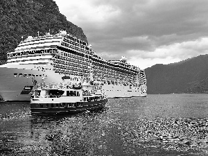fjord, Passanger ship, MSC Magnifica