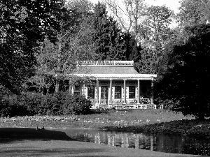 Frederiksberg, Copenhagen, pavilion, Chinese, Gar, Park