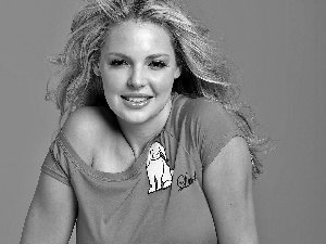 Pink, Blouse, Katherine, Heigl, actress