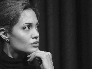 Hair, Angelina Jolie, pinned