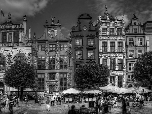 Town, Gdańsk, Poland, apartment house