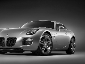 silver, Pontiac Solstice Coupe