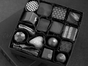 Box, pralines