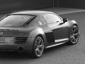 Back, Blue, Audi R8