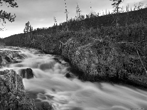 River, rocks