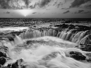 Great Sunsets, sea, rocks