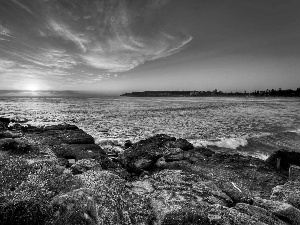 Great Sunsets, sea, rocks