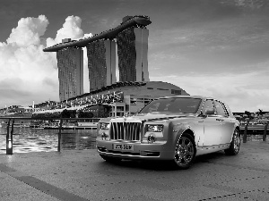 blue, Rolls Royce Phantom