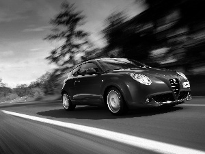 picture, Alfa Romeo MiTo, route