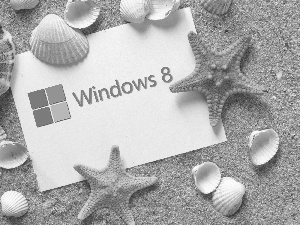Shells, Windows 8, Sand