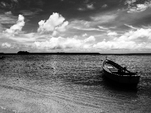 sea, Boat, Beaches