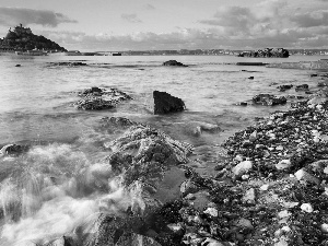 Michel, Mont, sea, France, Island, Saint