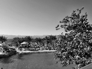 Hotel hall, spa, sea, Pool