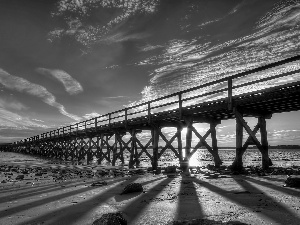 pier, sea