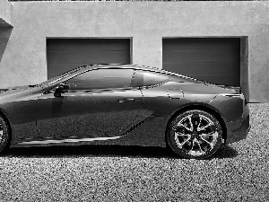 Lexus Lc 500, side