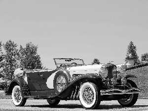 antique, Duesenberg SJ Phaeton