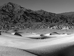 Sky, Mountains, Desert