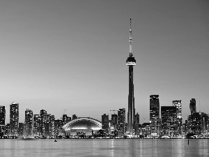 Gulf, The CN Tower, skyscrapers