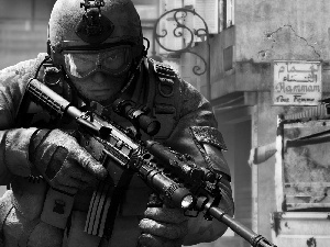 Battlefield 3, armed, soldier