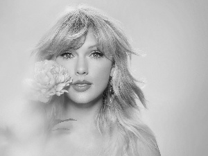 Taylor Swift, Women, Pink, Colourfull Flowers, Blonde, songster