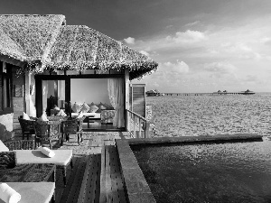 Maldives, Hotel hall, spa